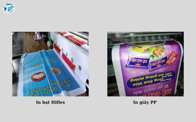 Tham khảo in bạt Hiflex và in giấy PP